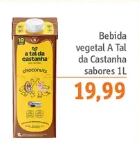 Bebida vegetal A Tal da Castanha