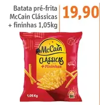 Batata pré-frita McCain Clássicas Fininhas