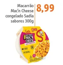 Macarrão Mac'n Cheese Sadia Cheddar & Bacon