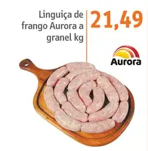 Linguiça de frango Aurora