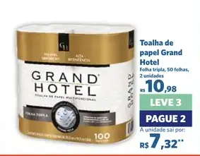 Toalha de papel