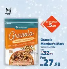 Granola Member's Mark Com nuts