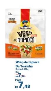 Wrap de Tapioca