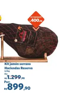 Kit Jamón Serrano Haciendas Reserva