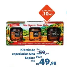 Especiarias Uno Sapore