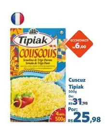 Cuscuz Tipiak
