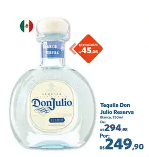 Tequila Don Julio Reserva Blanco