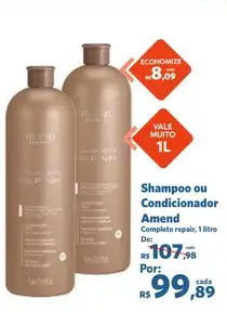Shampoo Amend Complete Repair