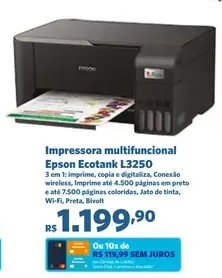 Impressora multifuncional