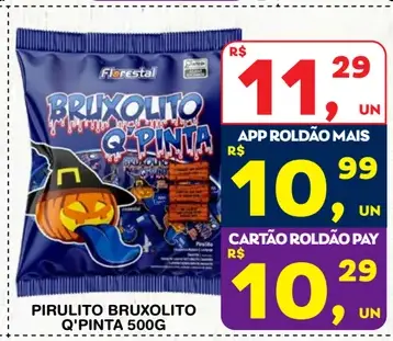 Pirulito Florestal Bruxolito Q'Pinta