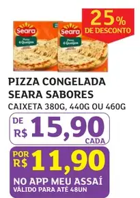 Pizza congelada Seara