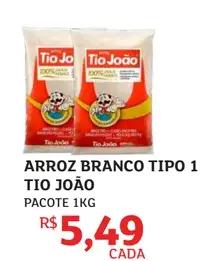 Arroz Tio João Branco Tipo 1