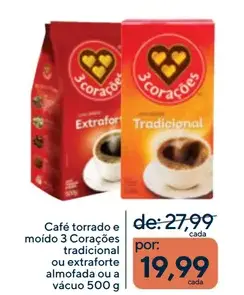 Café torrado e moído