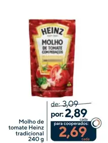 Molho de tomate Heinz Tradicional