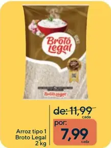Arroz Broto Legal Tipo 1
