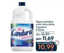 Água sanitária Candura Com cloro ativo