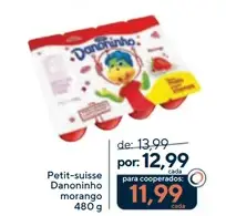 Petit-suisse Danoninho Morango