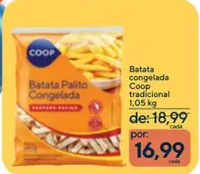 Batata Palito Coop Tradicional