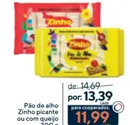 Pão de alho Zinho Picante