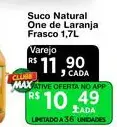 Suco Natural One De Laranja
