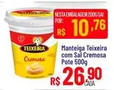 Manteiga Teixeira Com Sal Cremosa
