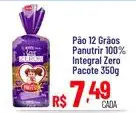 Pão Panutrir 12 Grãos Integral Zero