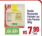 Queijo Lac Lélo Mussarela Fatiado
