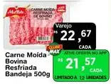 Carne Moída Bovina Resfriada