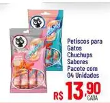 Petiscos para Gatos Chuchups