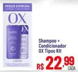 Shampoo + Condicionador OX