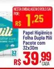 Papel Higiênico Mili Folha Dupla
