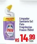Limpador sanitário