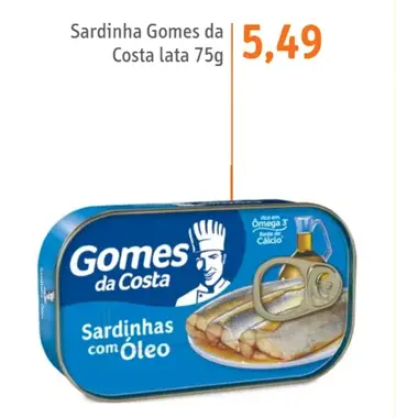 Sardinha Gomes da Costa Com Óleo
