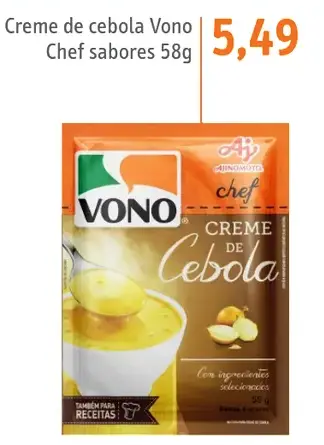 Creme de cebola Vono