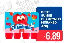 Petit Suisse Chambinho Morango