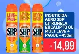 Inseticida Aero SBP Citronela