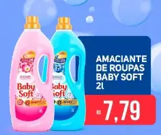 Amaciante de roupas Baby Soft