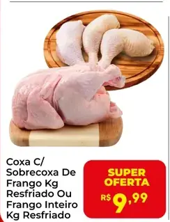 Coxa e Sobrecoxa de Frango Resfriado