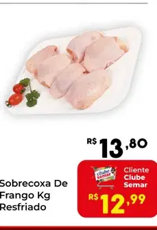 Sobrecoxa de Frango Semar Resfriado