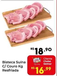 Bisteca Suína Com Couro
