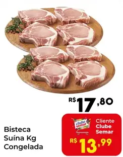 Bisteca Suína Congelada