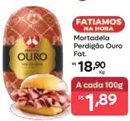 Mortadela Perdigão Ouro