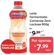Leite Fermentado Comevap Zero Lactose