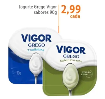 Iogurte Grego Vigor Tradicional