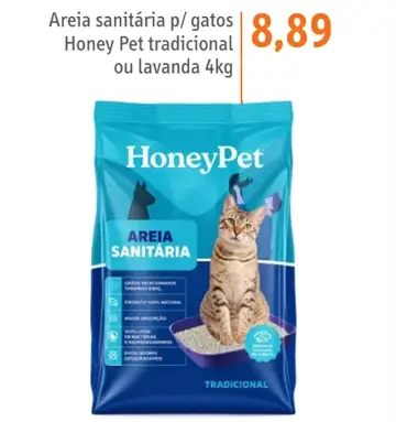 Areia sanitária HoneyPet Lavanda