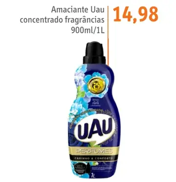 Amaciante Uau Concentrado