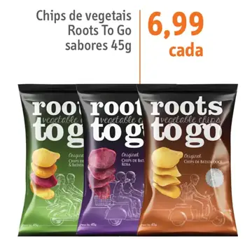 Chips de vegetais