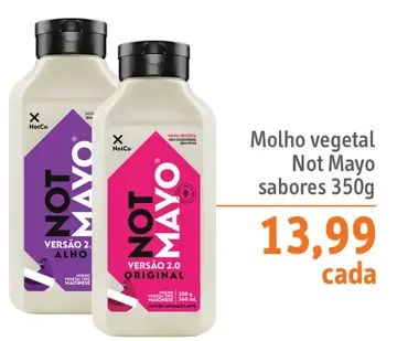 Molho vegetal Not Mayo NotCo Original