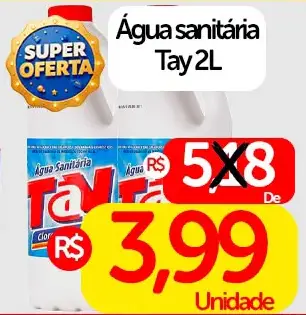 Água sanitária Tay
