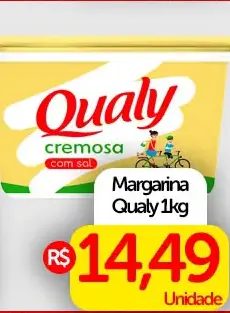 Margarina Qualy Cremosa com Sal